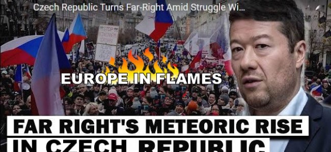 Due to idiots from Brussels, Czech Republic Turns Far-Right Amid Struggle Without Russian Gas