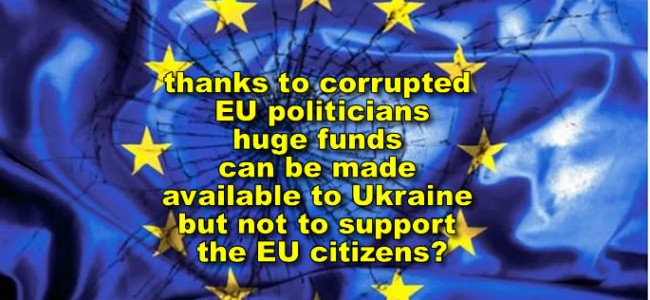 EU going into Financial Crisis, Disintegration If It Continues To Pour Billions Into Ukraine, Say Experts