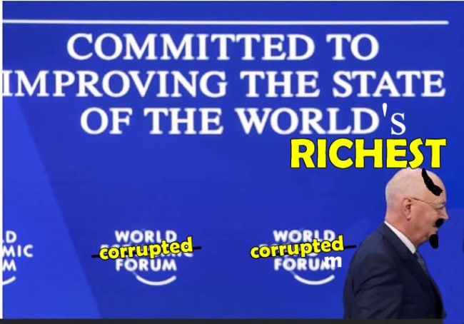 Is Davos elitist?  ( no not at all , it cost $480000 + to attend )