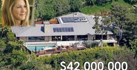 Jennifer Aniston’s home selling for $42 million