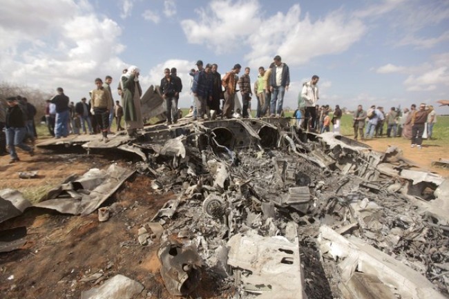U.S. F-15 crashes in Libya