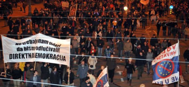 Situation in Croatia a “tragedy”, protests still going on