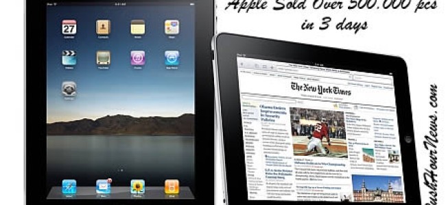 Apple sold over half million iPad’s 2