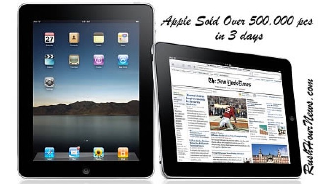 Apple sold over half million iPad’s 2
