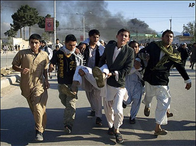 After burning of Quran violence erupts in Afghanistan