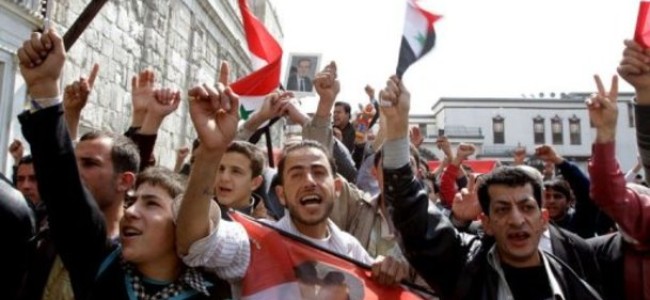 Syrian protesters freed from jail