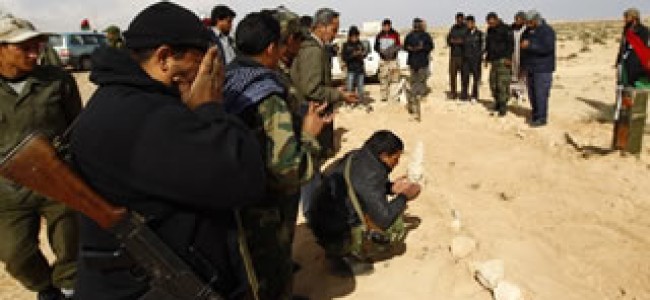 NATO Kills Rebels in Libya