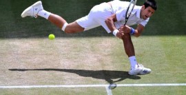 Djokovic #1 will play his first Wimbledon final 2011