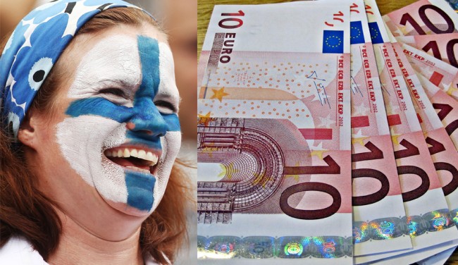 Use FREE MONEY to create more BUMS !! – FINLAND experiment