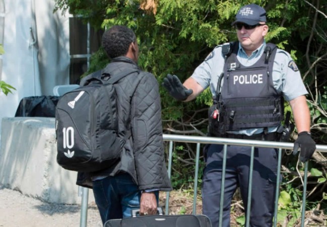 “WELCOME to CANADA” to all refugees; 5712 crossed border in August only