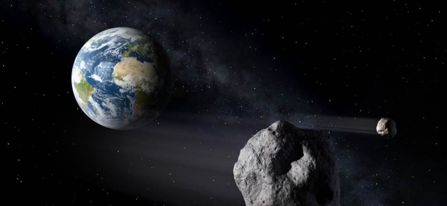An incoming asteroid will pass between Earth and the moon, followed by a space rock the size of a football field.