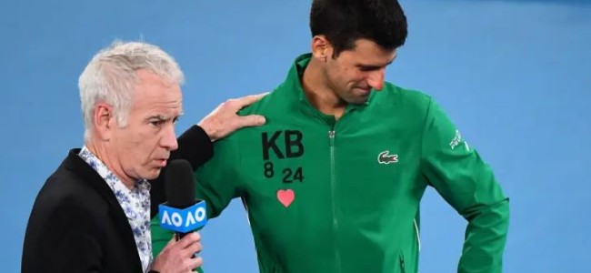 Novak Djokovic is set to miss the U.S. Open over COVID vaccine status and John McEnroe says, ‘it’s a joke’