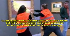 Climate IDIOTS blame Claude Monet’s work for “climate catastrophe” – not war in Ukraine and politicians