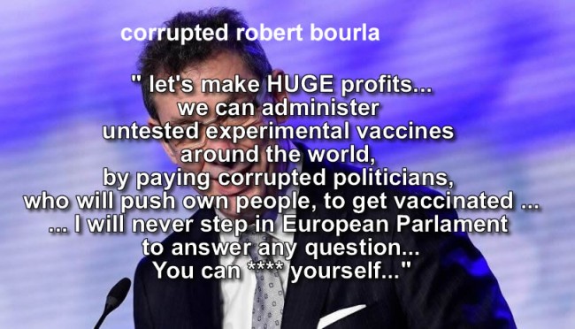 Corrupted pfizer CEO albert bourla sh*ts on EU, by refusing to answer European Parliament questions