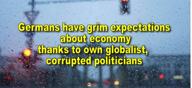 Germans have grim expectations about economy