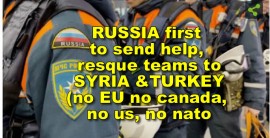 FIRST to respond: Russia sends rescue teams to Türkiye and Syria
